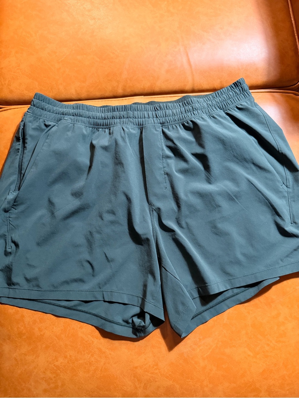 Lululemon Men’s Dark Green Shorts